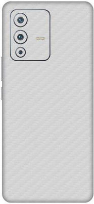 Vcare GadGets Fiber Carbon White vivo V23 Pro 5G Mobile Skin(Fiber Carbon White)