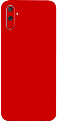 AsSkin Realme C3 Mobile Skin(Light Red Matte Skin With High Gloss Matte Finish)