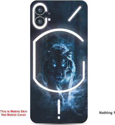 VYBE The Smart Choice Nothing 1 Cat Embossed Mobile Skin(Silver Chalice 5)