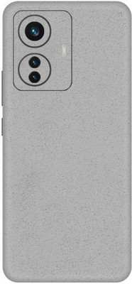 Vcare GadGets iQOO Z6 Mobile Skin(Glitter Silver)