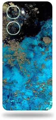 Mclaxa VIVO Y03 Mobile Skin(Blue Aqua)