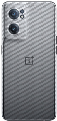 candeal mart OnePlus Nord CE 2 5G carbon fiber 3D back skin / sticker wrap / Protective film Mobile Skin(Transparent)