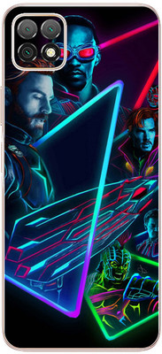 FCS Huawei Enjoy 20 5G Printed Back skin Mobile Skin(Super Hero)