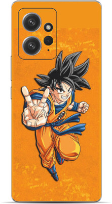 VYBE The Smart Choice Redmi Note 12 Goku Mobile Skin Mobile Skin(Gamboge 29)