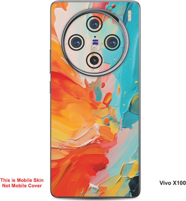 VYBE The Smart Choice Vivo X100 Art Embossed Mobile Skin(Halloween 18)
