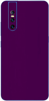Vcare GadGets Vivo V15 Pro Mobile Skin(Purple)