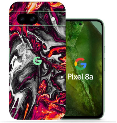OggyBaba Google Pixel 8A 5g Mobile Skin(Colorful Lava)