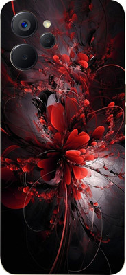 AsSkin Realme 9i 5g Mobile Skin(Red Flower Skin With High Matte Finish)