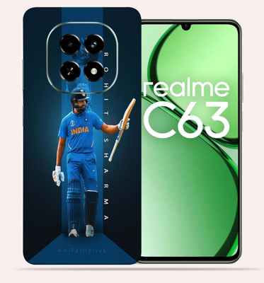 OggyBaba Realme C63 5g Mobile Skin(Rohit Sharma)