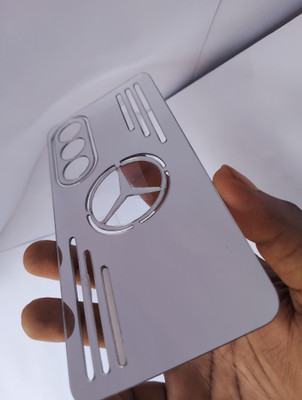 MOKPLZ OPPO K12x 5G SILVER MIRROR BACK PANNEL Mobile Skin(Silver)