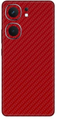 Vcare GadGets Fiber Carbon Red i QOO Neo9 Pro 5G Mobile Skin(Fiber Carbon Red)