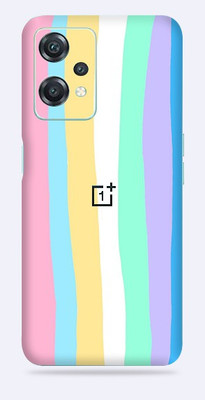 SkinoMania Nord CE2 Lite-(5G) Mobile Skin(Multicolour Fade Lines)