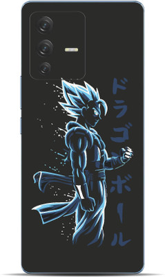 VYBE Vivo V23 ProGoku Mobile Skin Mobile Skin(Jet Blue 32)