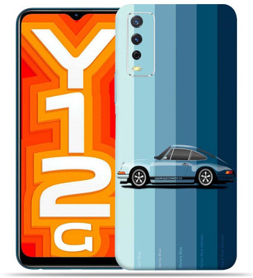 Mclaxa mclaxa vivo y 12g blue magic car Mobile Skin(blue magic car)