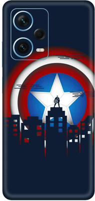 wrap craft Poco X5 Pro 5G Premium Vinyl Mobile Skin(Multicolor)