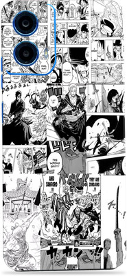 SkinoMania Motorola g45 5G Premium Vinyl Mobile Skin (Multicolor) Mobile Skin(Luffy Thank u)