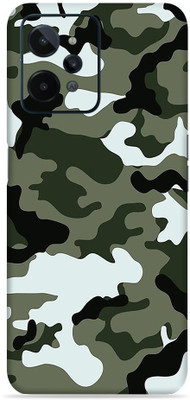 WeCre8 Skin's Realme C31 Mobile Skin(Winter Camouflage Multicolor Mobile Skin With Ultra Matte Finish)