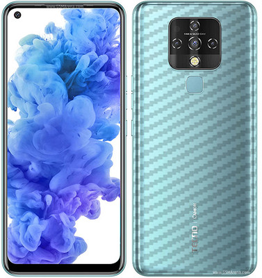 candeal mart Tecno Camon 16 carbon fiber 3D back skin / sticker wrap / Protective film Mobile Skin(Transparent)