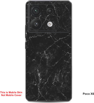 VYBE The Smart Choice Poco X6 Camouflage Embossed Mobile Skin(Lavender Pinocchio 1)