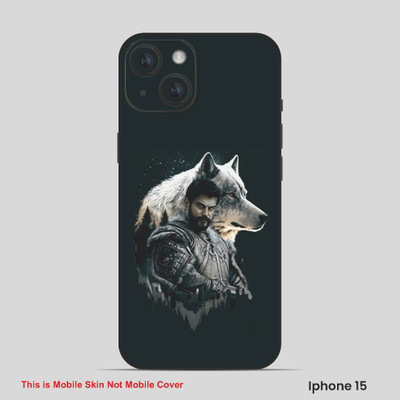 VYBE The Smart Choice iPhone 15 Ertugrul Ghazi Osman Mobile Skin(Natural Black 2)
