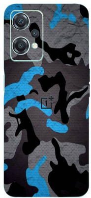 AsSkin Nord Ce2 Lite 5g, nord ce2 lite 5g Mobile Skin(Ultra Super Military Blue Camouflage With High Matte Finish.)