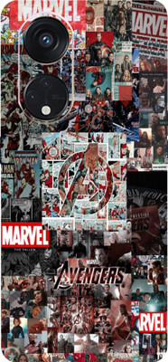 TJ CREATION OPPO Reno8T 5G Mobile Skin(Ultra Super Marvel Lover Skin With High Matte Finish.)