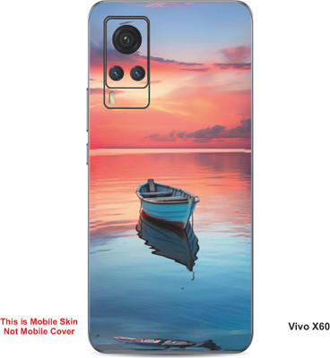 VYBE The Smart Choice Vivo X60 Naturel Mobile Skin(Dark Salmon 10)