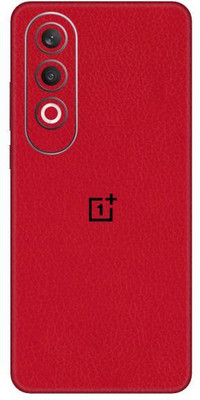 Vcare GadGets Red Leather OnePlus Nord CE4 5G With Logo Mobile Skin(Red Leather)