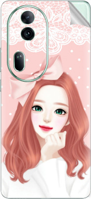 tiddler Oppo Reno 11 Pro Mobile Skin(Pink)