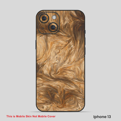 VYBE The Smart Choice iPhone 13 Pattern Mobile Skin(Pale Brown 6)