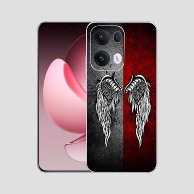 BUGGU OPPO RENO 13 PRO 5G Mobile Skin(RED AND BLACK)