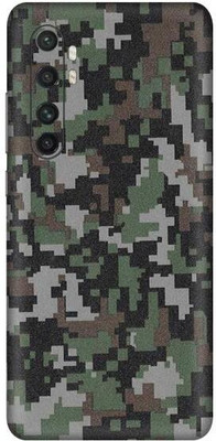 Vcare GadGets Mi Note 10 Lite Mobile Skin(Military Design)