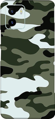 BUGGU Vivo Y15c Mobile Skin(Ultra Super Camouflage Winter Skin With High Matte Finish)