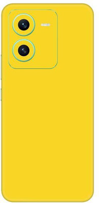 Vcare GadGets V25 5G Mobile Skin(Yellow Matte)