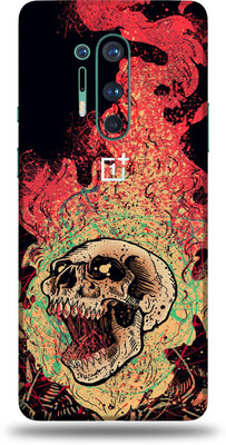 AsSkin Oneplus 8Pro Mobile Skin(Ghost Rider Skin With Glossy Matte Finish.)