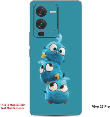 VYBE The Smart Choice Vivo 25 Pro Jay,Jake & Jim Embossed Mobile Skin(Sea Blue B1)