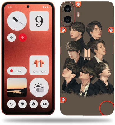 WeCre8 Skin's WeCre8 Skin's Nothing_CMF_Phone_1 Mobile Skin(BTS)