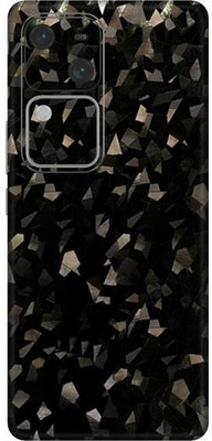 Vcare GadGets Black Diamond Crystal V30 5G Mobile Skin(Black Diamond Crystal)