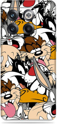 SkinoMania Oneplus 10T Mobile Skin(Multicolor Funny An)