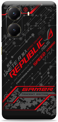 SkinoMania POCO X7 Pro 5G Premium Vinyl Mobile Skin (Multicolor) Mobile Skin(ROG)