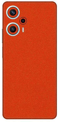 Vcare GadGets Poco F5 5G Mobile Skin(Orange)