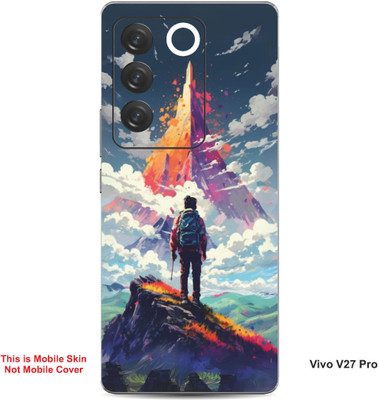 VYBE The Smart Choice Vivo V27 Pro Art Embossed Mobile Skin(River Bed 6)