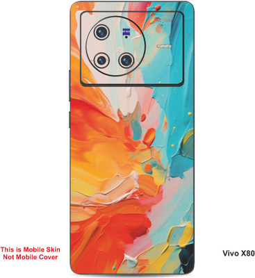 VYBE The Smart Choice Vivo X80 Art Embossed Mobile Skin(Halloween 14)