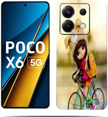 LAMHA POCO X6 5G Mobile Skin(Ultra Super Cream Skin With HiighQuality MatteFinish_thanks)