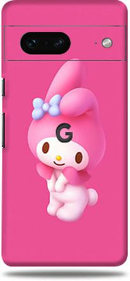 Mclaxa GOOGLE PIXEL 7 5G, Pink Teddy For google pixel 7 5g, Google Pixel 7 5G Mobile Skin(Pink Teddy skin (Only Back Panel Coverage))
