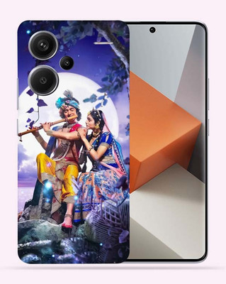 WeCre8 Skin's WeCre8 Skin's Redmi Note 13 Pro+ 5G Mobile Skin(Blue Radha Krishna)