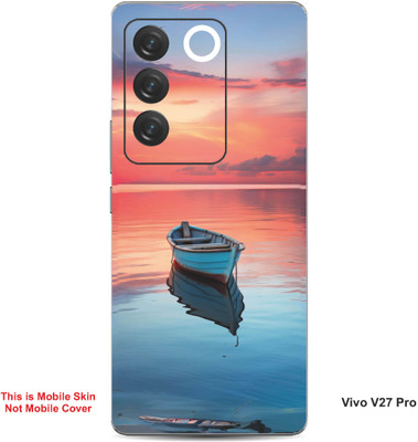 VYBE The Smart Choice Vivo V27 Pro Naturel Mobile Skin(Dark Salmon 6)