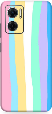 SkinoMania Redmi 11 Prime(5G) Mobile Skin(Multicolor Fade Lines)