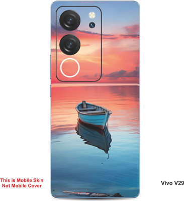 VYBE The Smart Choice Vivo V29 Naturel Mobile Skin(Dark Salmon 7)