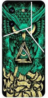 Vcare GadGets Pova 5 Pro (5G) Mobile Skin(Green & Golden)